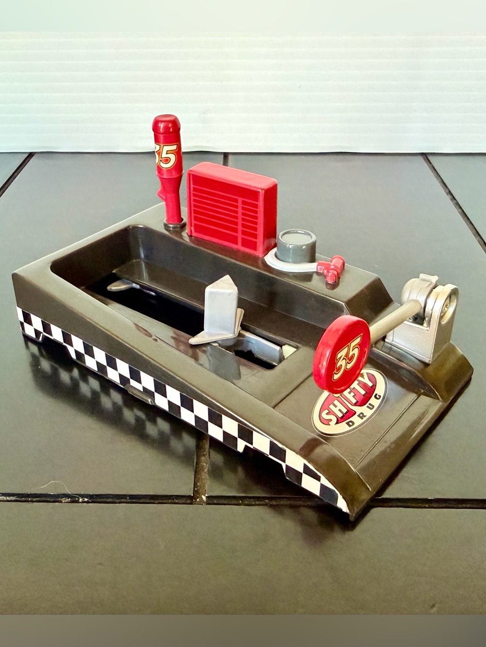 Disney Pixar Cars Pit Row Race-Off Shifty Drug #35 (Launcher Only)